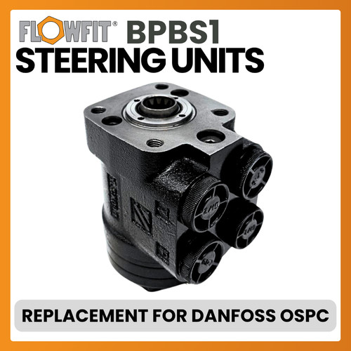 Hydraulic steering units open - steering, units,