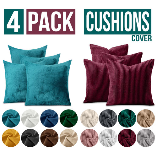 Set crushed velvet - of, 4