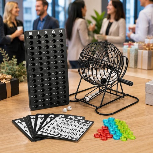 Inch bingo cage set - 75, balls