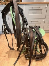 Brown Leather Carriage Harness