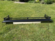 Large Black Fireplace Fender