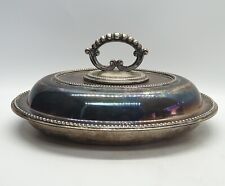 Antique Silver Plated Serving