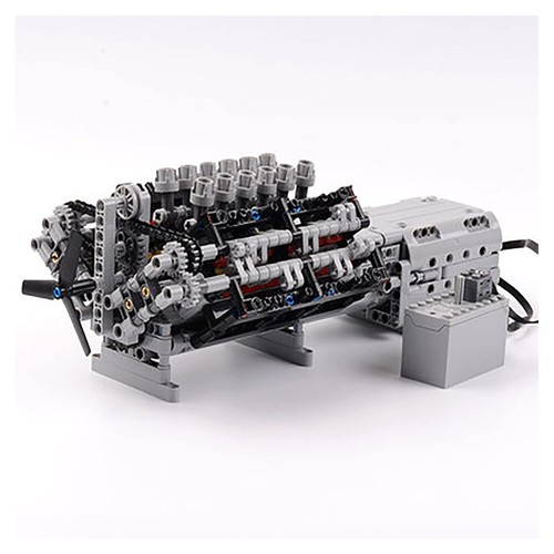V12 engine model with - engine,