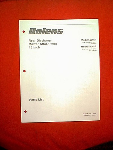 Bolens tractor mower - mower, deck