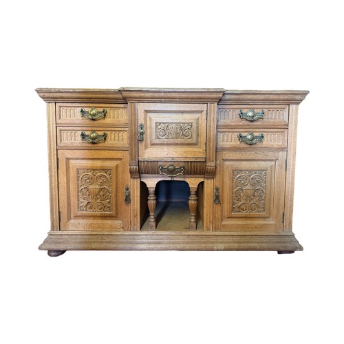 Antique victorian carved oak - antique,