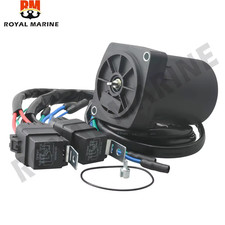 Power Tilt Trim Motor 6AW-43880-01-00 2 Wire 2 Bolt Compatible for Yamaha Outboa