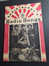 1940's Sunshine Sue's Radio Song Book Gospel Country & Western Mountain Music Bk