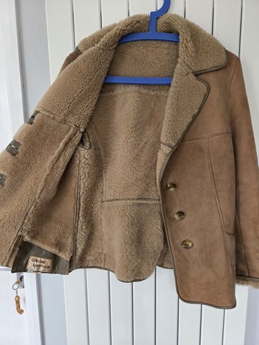 Sheepskin jacket women - jacket,