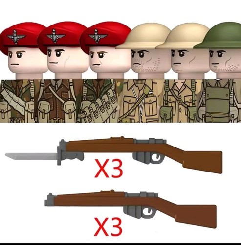Custom lego ww2 british - ww2,