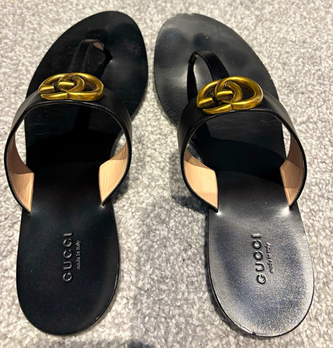 Gucci women black leather - gucci,