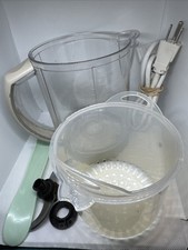 Beaba BabyCook Solo Work Bowl, Cutting Blade/ Nut, Spatula, Cord, Steamer Basket