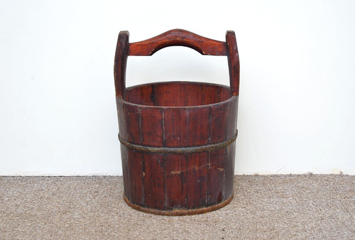 Old vintage wooden - old, rice