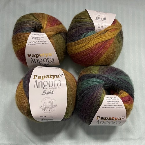 Papatya angora batik yarn - papatya,