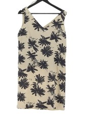 Precis Petite Bodycon Midi Dress UK14 in Tan