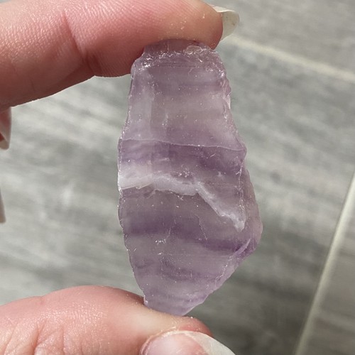Purple fluorite crystal - fluorite,