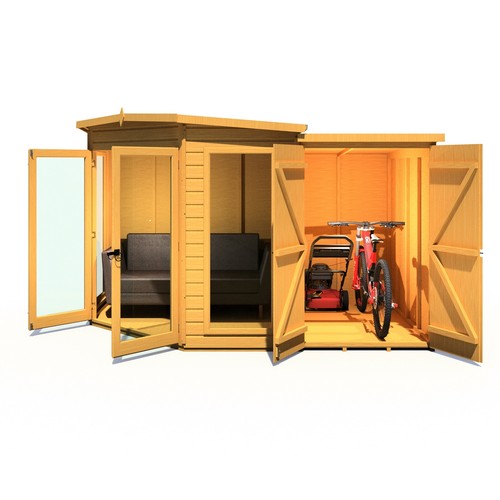 Shire barclay with side shed - barclay,