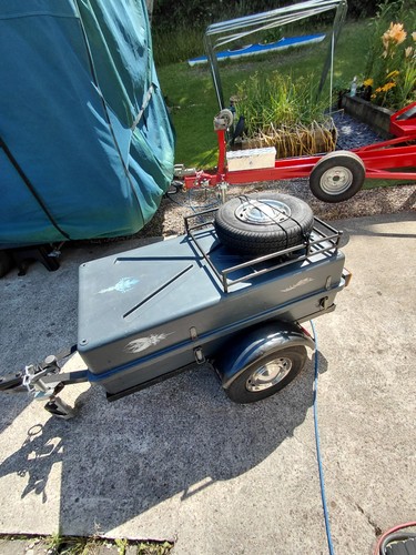 Trailer grey colour - trailer,grey, in