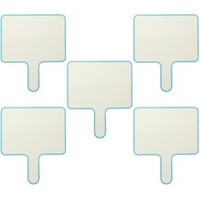 5pcs Interactive Answer Board Quick Response Board Handheld Double-sided