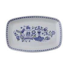 FIGGJO FLINT Pottery Norway LOTTE Turi Gramstad Oliver Tray Dish 11 1/4” MCM