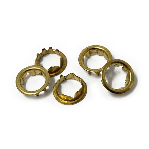 Brass clock grommets - clock, key