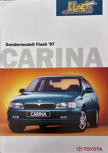 Toyota carina flash brochure - toyota,