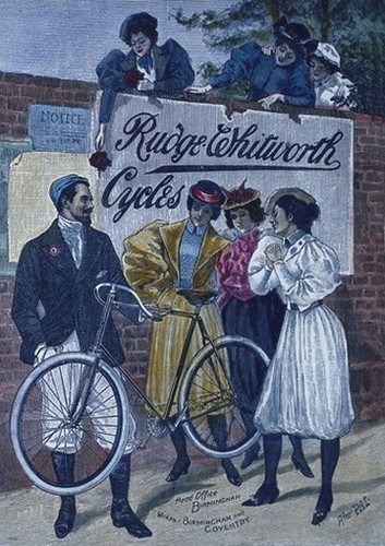 Bicycle vintage poster - ad,