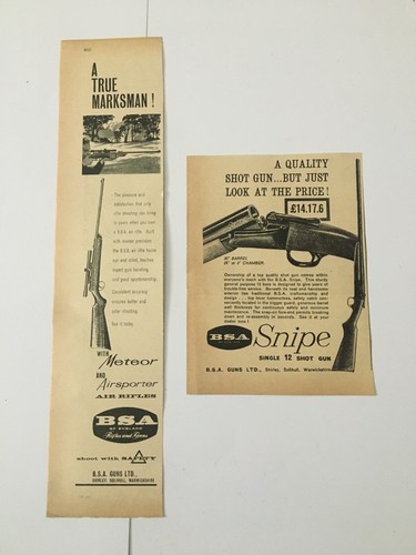 Bsa air rifles shotguns - air,