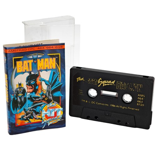 Amstrad batman game - batman, hit