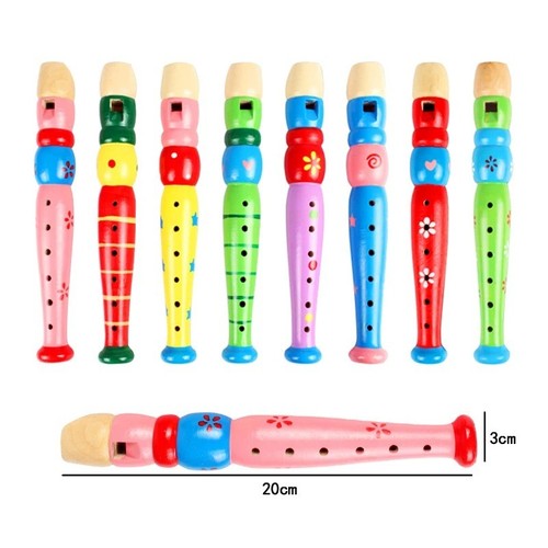 Kids wooden piccolo - 1, pc