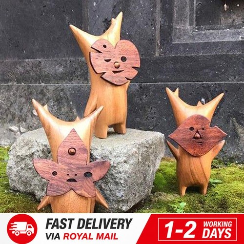 Wooden korok statue handicraft - korok,