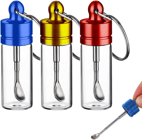 Bottle with spoon - bottle, mini