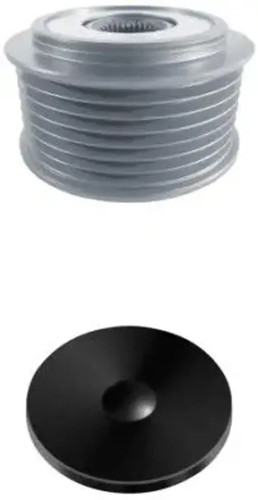 Alternator clutch pulley