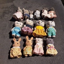 14 Vintage Sylvanian Families