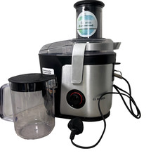 Bosch MES4010GB Juicer, 1.5 L - Black/Silver  tested fully working with jug