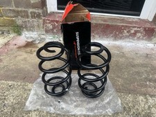 2x Coil Springs Rear Suspension for Audi A6 C5 VW Passat 3B2 3B3 3B5 3B6