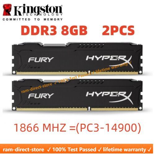Fury ddr3 1866 - fury, 16gb