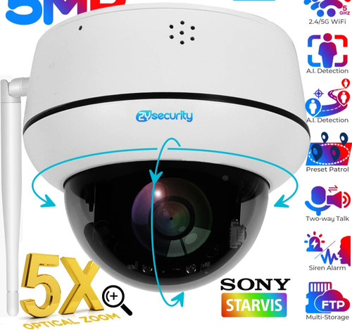 5mp wifi dome - 5mp, 5x