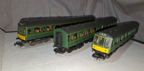 Lima class 117 dmu - car, set