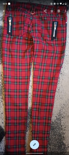 Banned apparel punk - punk, tartan