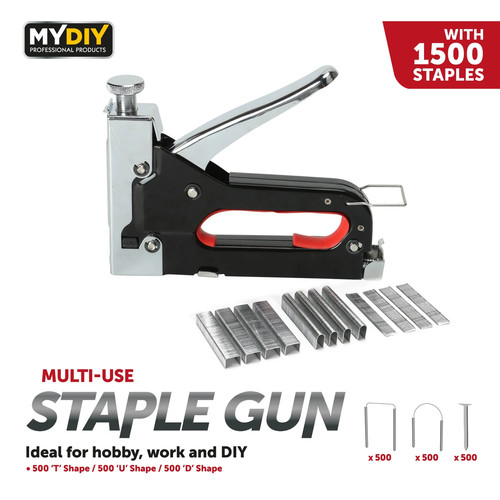 Heavy duty staple gun with - heavy,