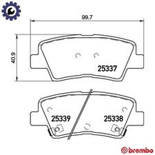 BRAKE PAD SET DISC BRAKE P 30