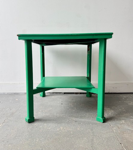Art deco side table painted - deco,