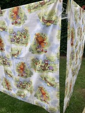Vintage Vantona Disney Winnie the Pooh Pair of Curtains- W 66” x L 51” - VGC