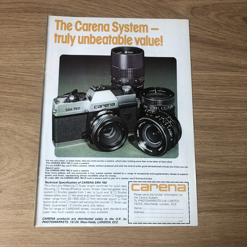 Cams36 magazine advert 11x8 - magazine,
