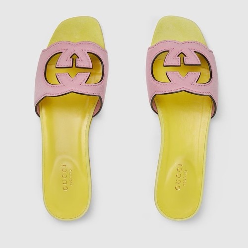 Gucci sandals leather dolly - gucci,