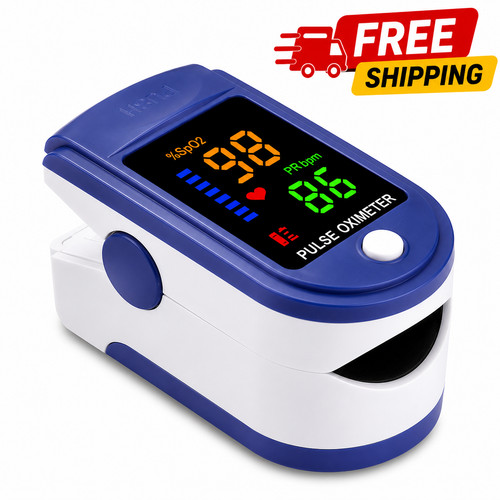 Fingertip pulse oximeter led - fingertip,