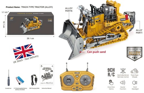 Remote control bulldozer - control, truck