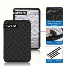 Caravan Motorhome Camper Insulated door window blind 63 x 40cm