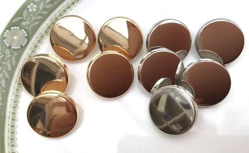 15mm gold silver blazer - 15mm,
