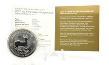 1 oz Silver Krugerrand 2017 in